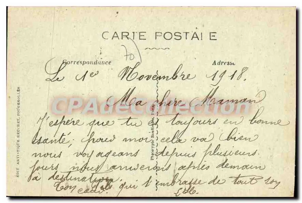 LUXEUIL-les-BAINS — Praça da Estação — La Haute-Saône Illustrée - Verso