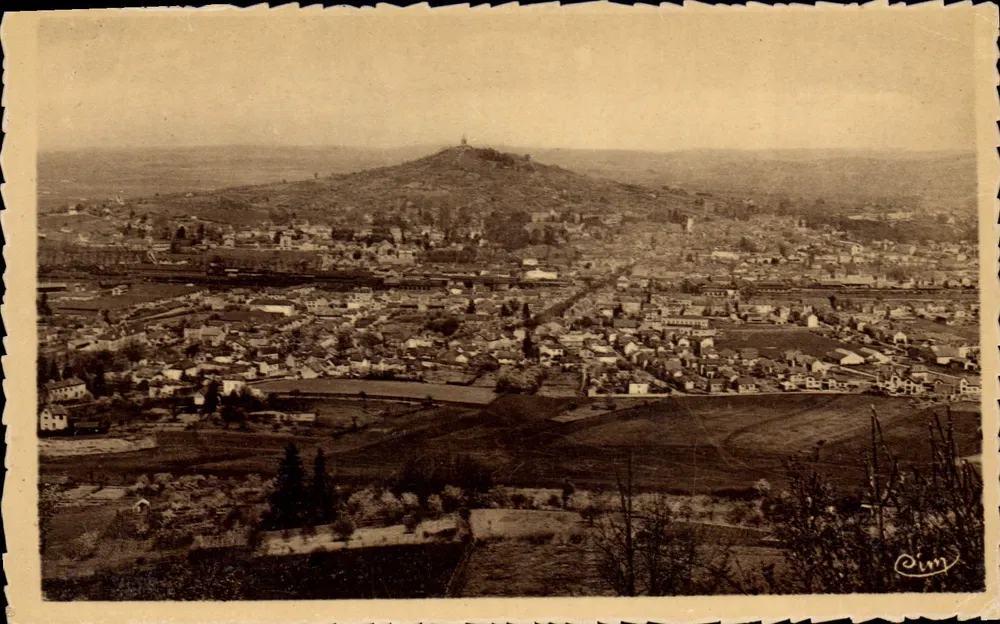 Vesoul (Haute-Saône) — Vista Geral — Livraria Louis Bon, Vesoul - Frente