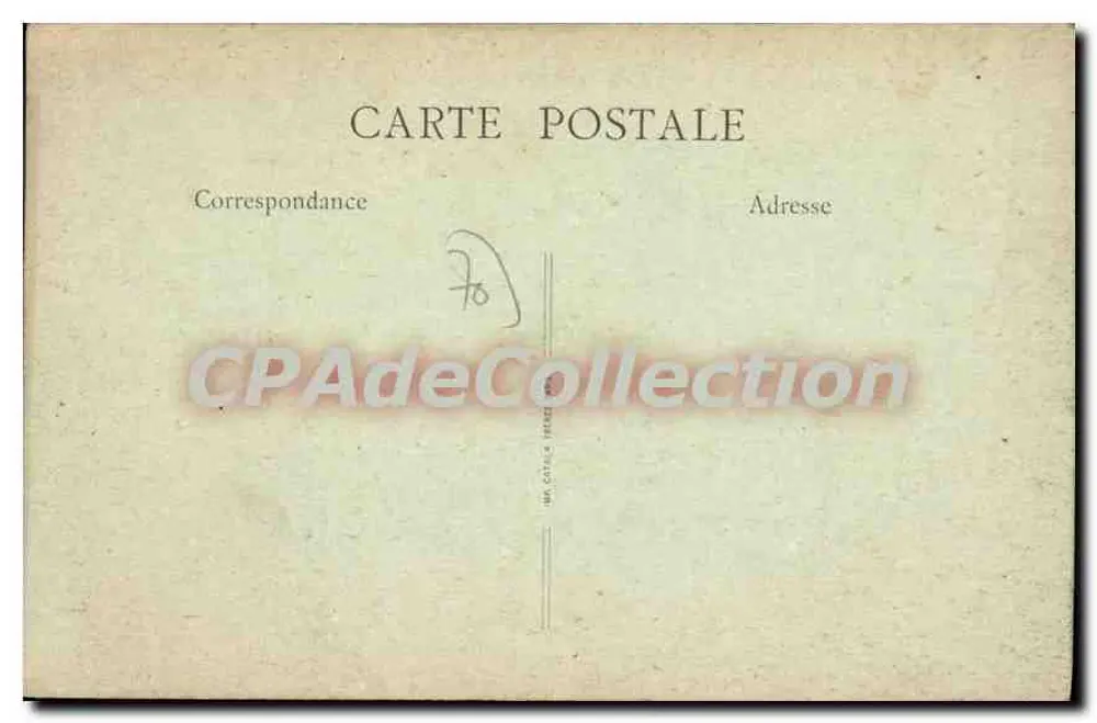 Yesoul — Allgemeiner Blick, Aufnahme von der Motte — B. F., Paris - Rückseite