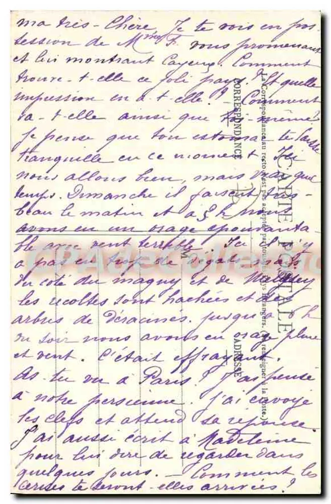 Plancher-les-Mines (Haute-Saône) — Wasserfall Cremillot — Imp. Ad. Weilek, Saint-Dié, N° 4200 - Rückseite