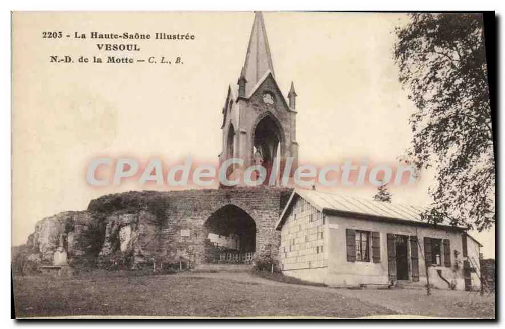 Vesoul — N.-D. de la Motte — La Haute-Saône Illustrée, n°2203 - Voorkant