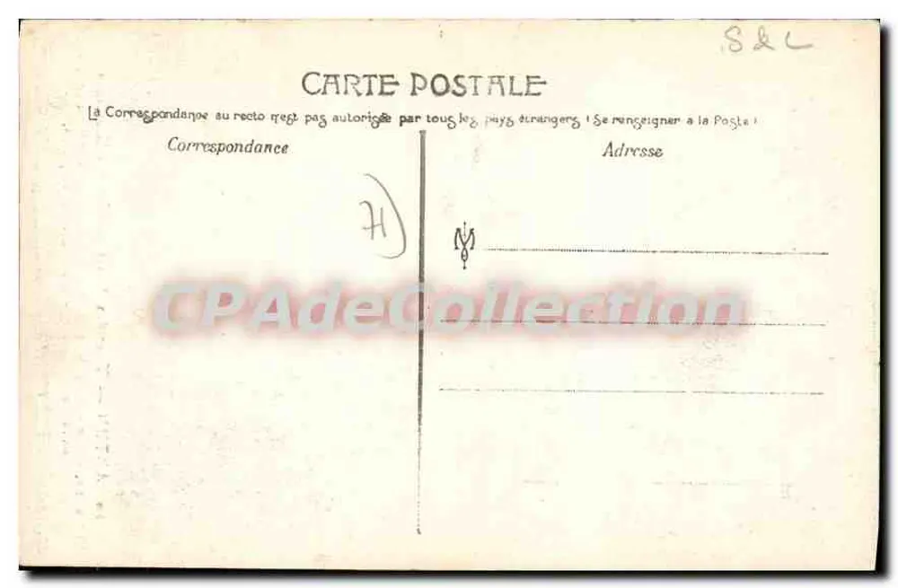Autun — Turm der Gefangenen oder der Ursulinen — 12. Jahrhundert, unbekannter Verlag, Nr. 20 - Rückseite
