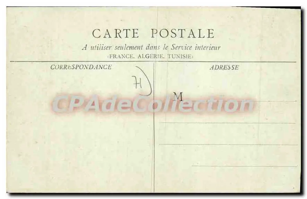 Cluny — Museu Ochier. Claustros — B. F. Chalon s/ Saône, n° 8032 - Verso
