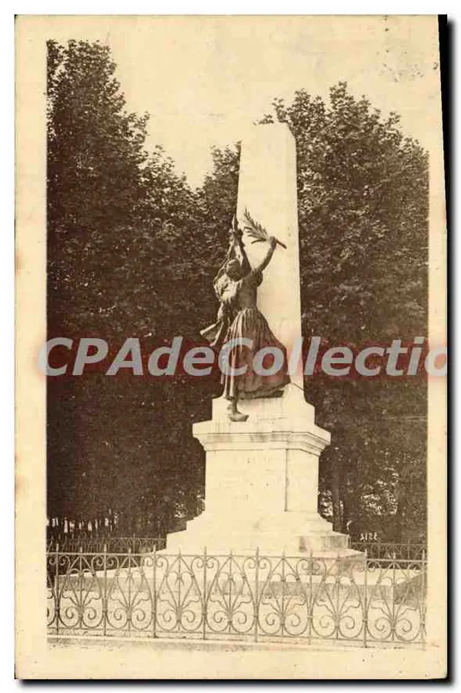 Louhans — Monumento de los Combatientes (1870-1871) — Edición Bey - Anverso