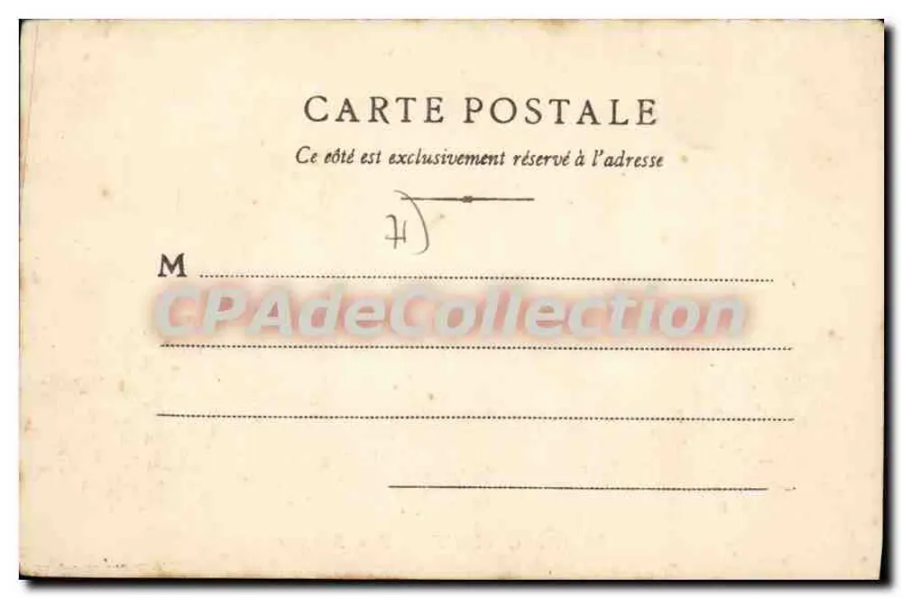 Le CREUSOT — Place Schneider — B. F. CHALON-S-SAÔNE - Verso