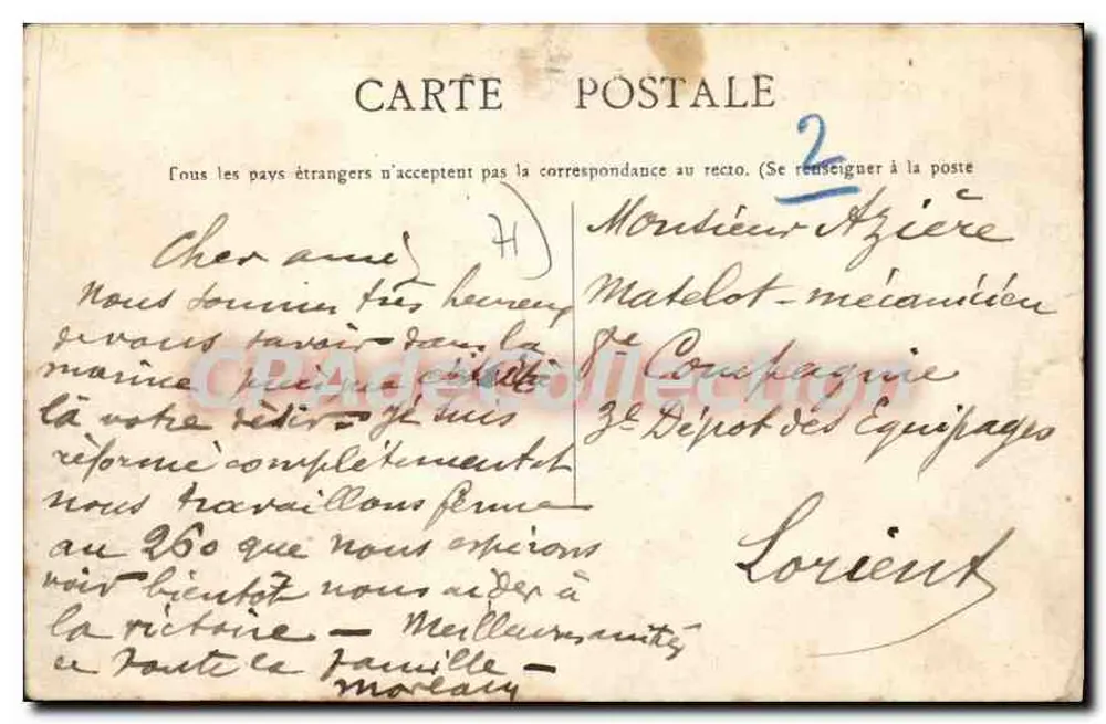 Le Creusot — Altos-fornos — Edit. J.-G. - Verso