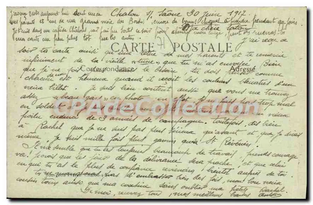 Schneider und Co. Werft — Chalons-sur-Saône — Verlag Bourgeois Frères - Rückseite