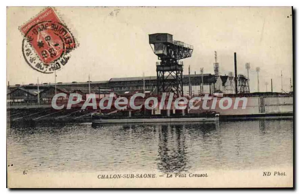 Chalon-sur-Saône — Het Kleine Creusot — ND Fot. - Voorkant