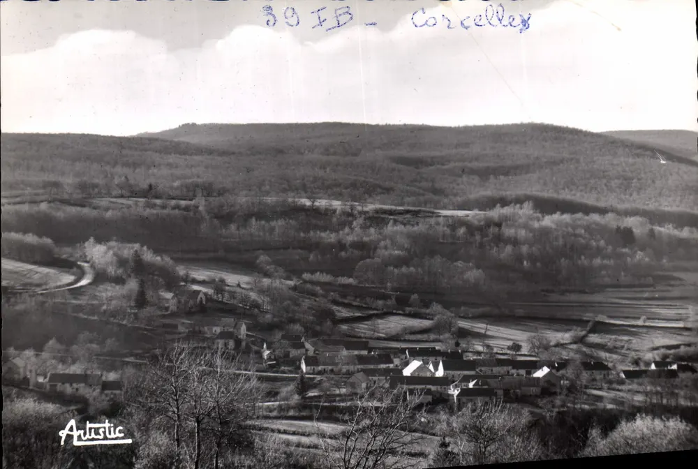 Corcelley — widok panoramiczny — Artistic - Awers