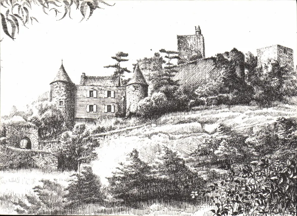Die Burg Brancion — Historisches Denkmal des Mâconnais — Éditions Bourgogne Rhône-Alpes - Vorderseite