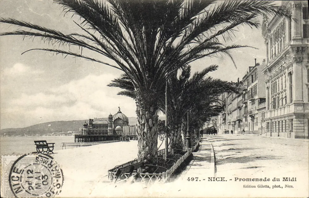 Nice - Promenade do Midi — Edição Giletta, fot., Nica, n°497 - Frente