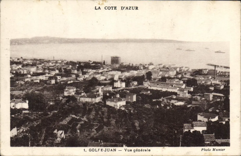 Golfe-Juan — Vue générale — Photo Munier - Frente