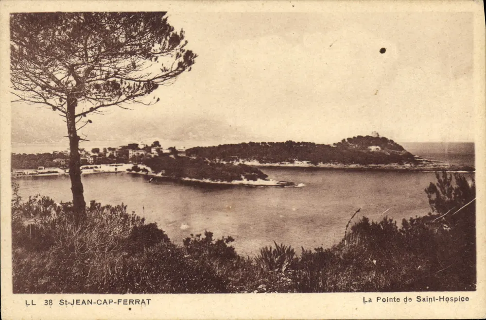 St-Jean-Cap-Ferrat — A Ponta de São Hospício — LL 38 - Frente