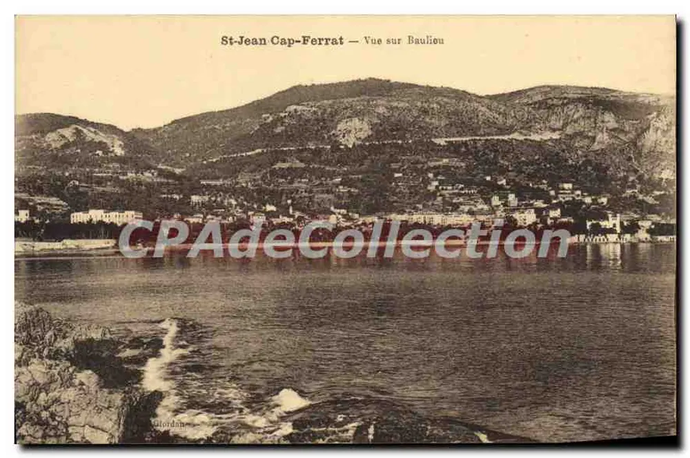 St-Jean-Cap-Ferrat — Vista de Bauliou — Editor: L. Jordan - Anverso