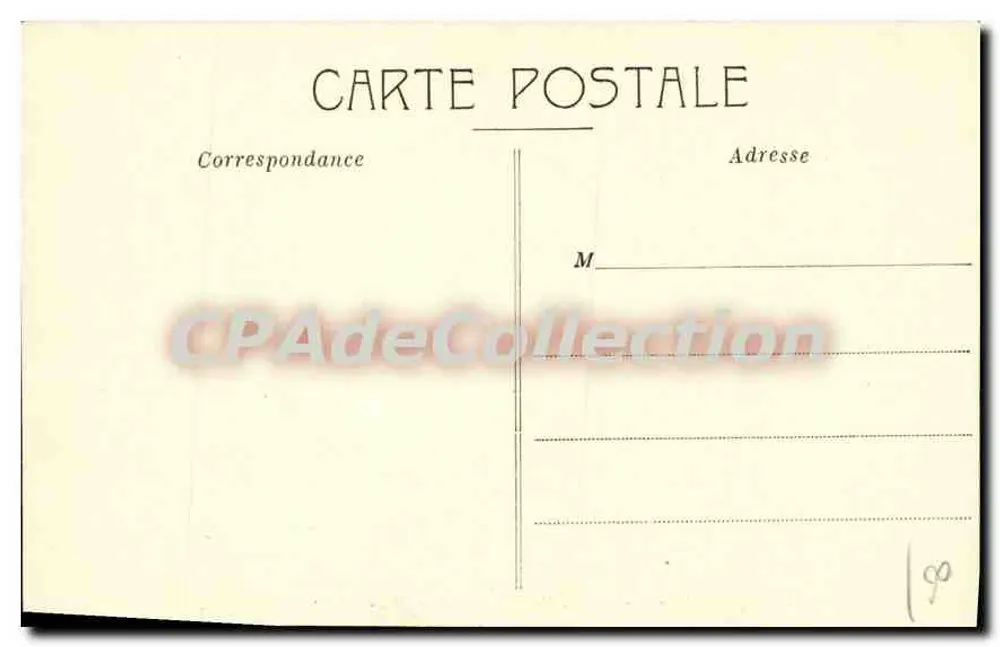 St-Martin-Vésubie — Vue générale, côté Est — V.M. n°15 - Verso