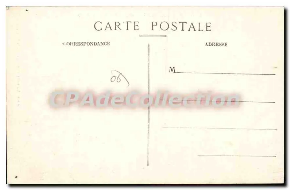 CANNES — Die Altstadt und Île Sainte-Marguerite — Edit. Allegro, Tahans, rue Félix-Faure 19, Cannes - Rückseite