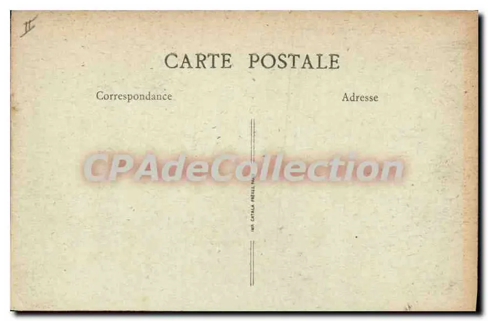 Monte-Carlo — Een Speelzaal — B. F., Parijs - Achterkant