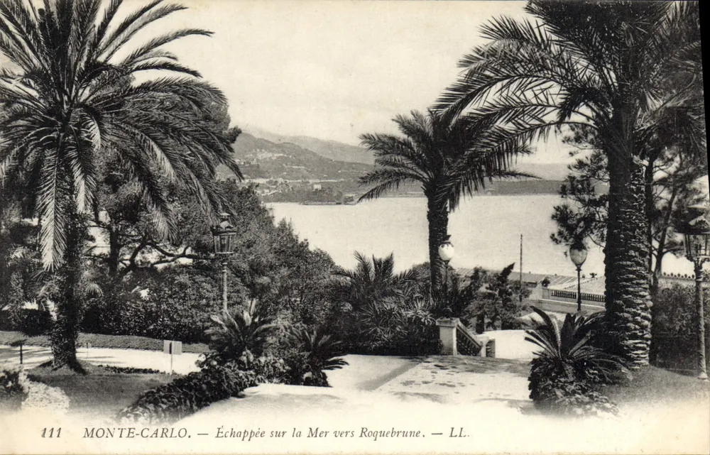 Monte-Carlo — Échappée sur la Mer vers Roquebrune — LL. — N° 111 - Recto