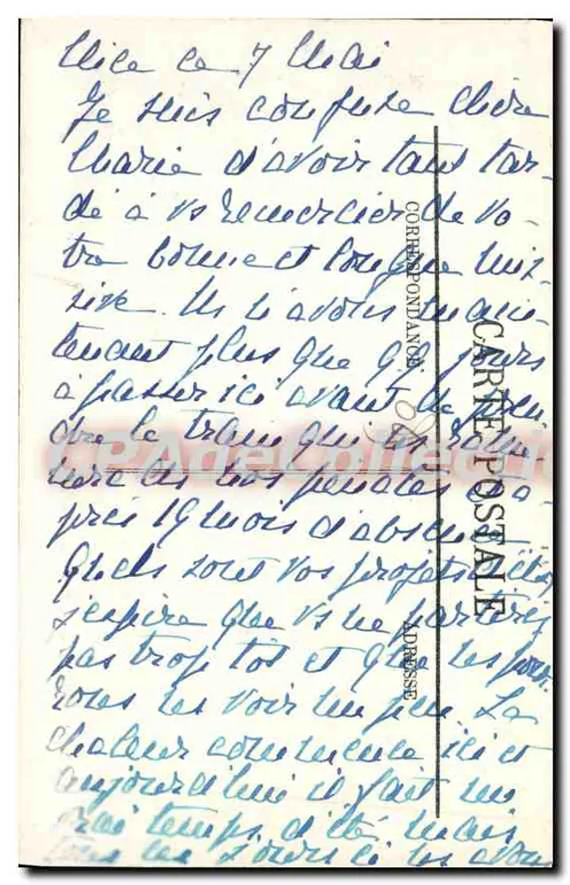 Menton — A Promenade do Midi — LL. n°33 - Verso