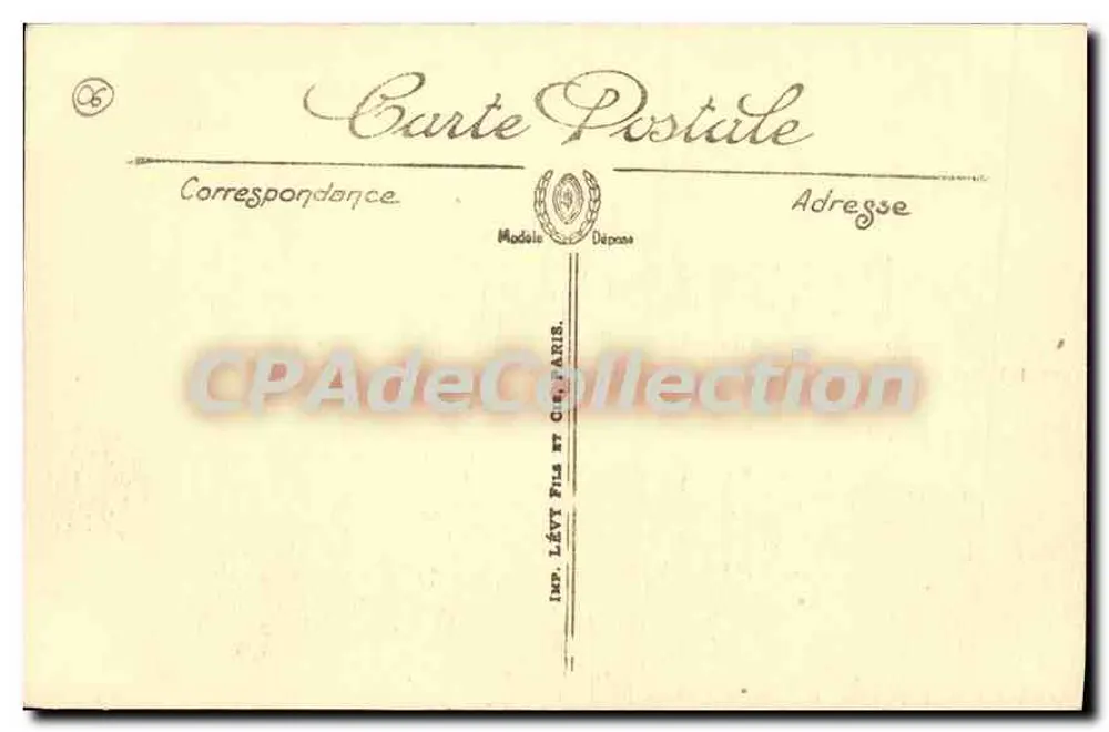 Saint-Jean — Cap Ferrat — Ansicht vom Hôtel du Parc — L.L. - Rückseite