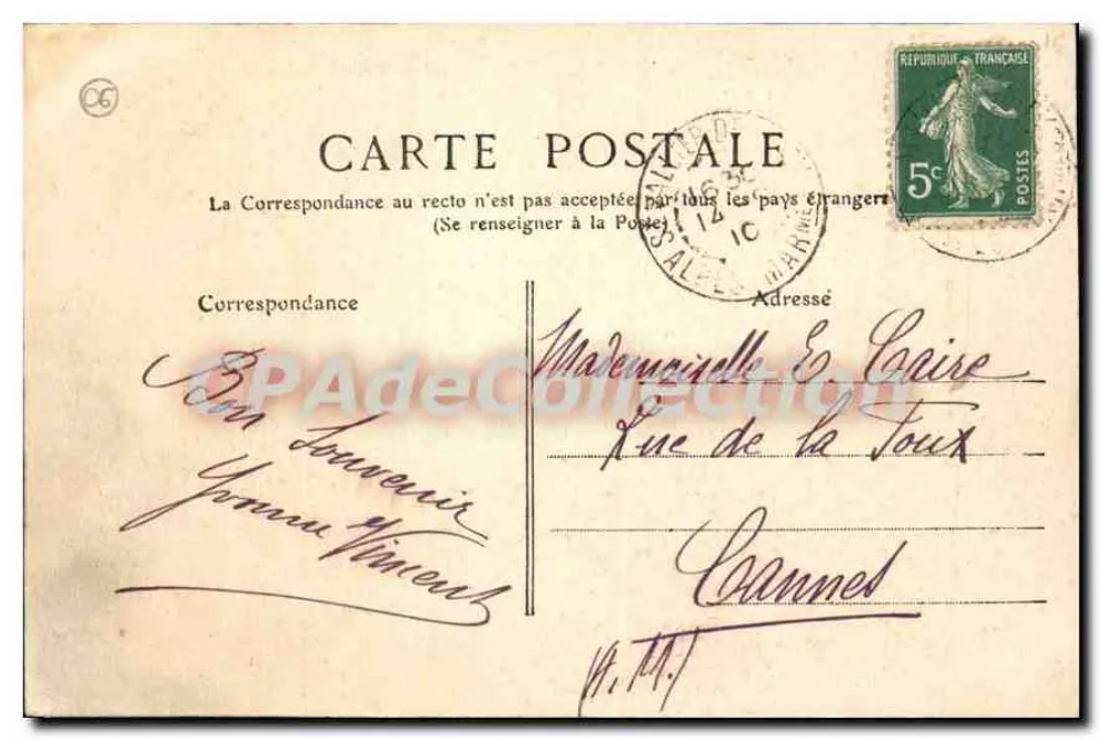 Arredores de St-VALLIER-de-THIEY — rocha em equilíbrio — A.M. editor - Verso