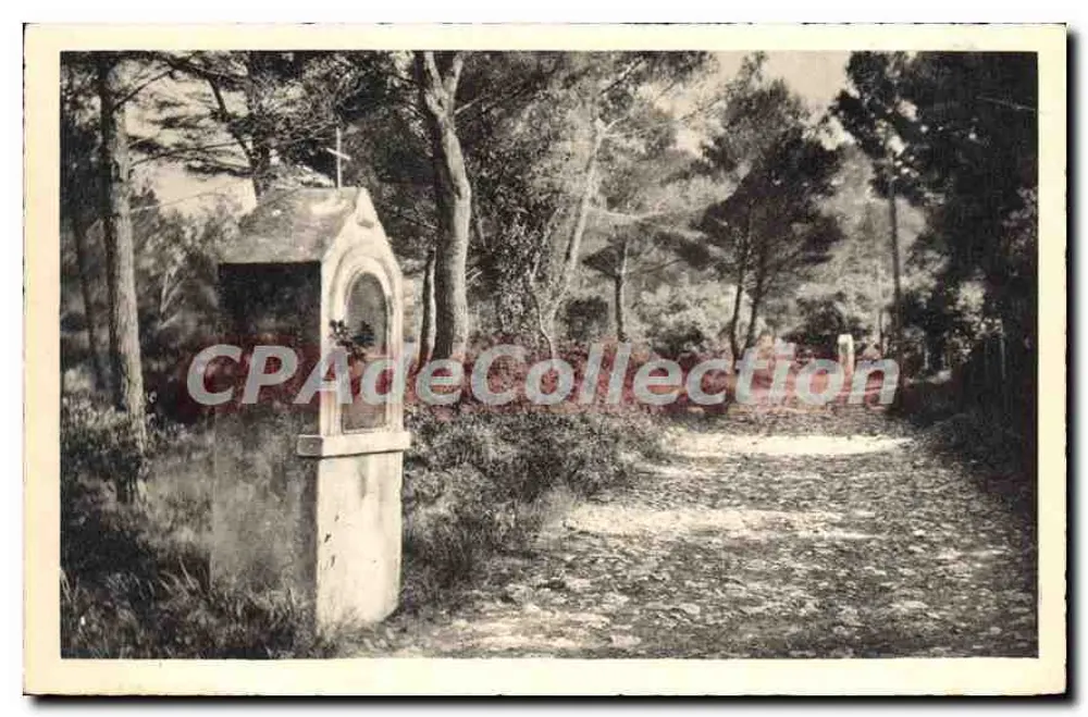 Calvaire à la Garoupe — Cap d'Antibes — Braun & Cie, Imp.-Édit. Mulhouse-Dornach - Frente