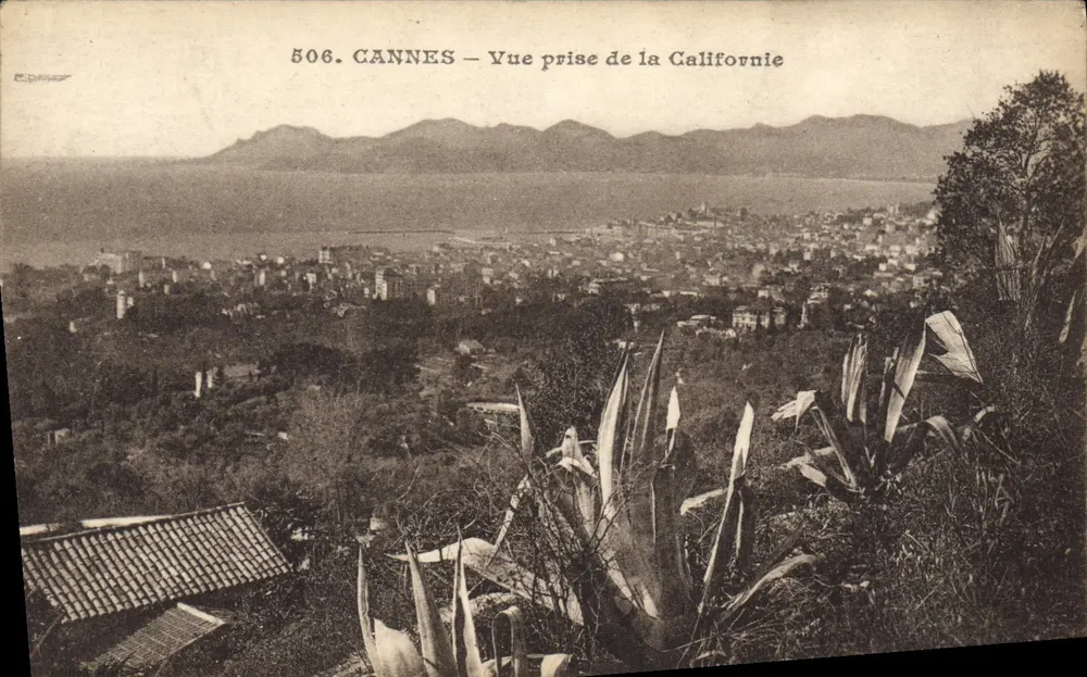 CANNES — Ansicht von der Californien — Verlag Buletta, n° 506 - Vorderseite