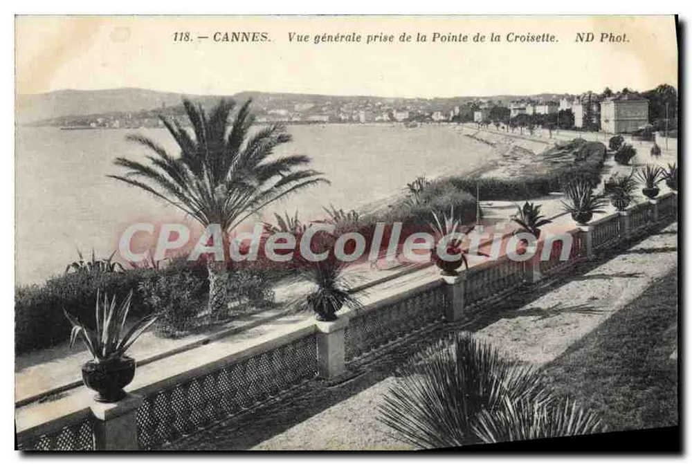 Cannes — Allgemeiner Blick vom Cap de la Croisette — ND Fotografie n°118 - Vorderseite