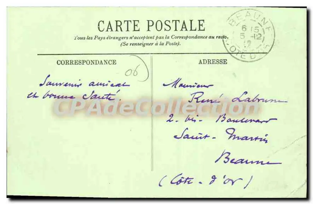 Beaulieu — A Pequena África — LL. — Editor LL. n°36 - Verso