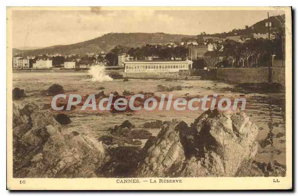कैन्स - ला रेजर्व - रेस्तरां ला रेजर्व - आगे