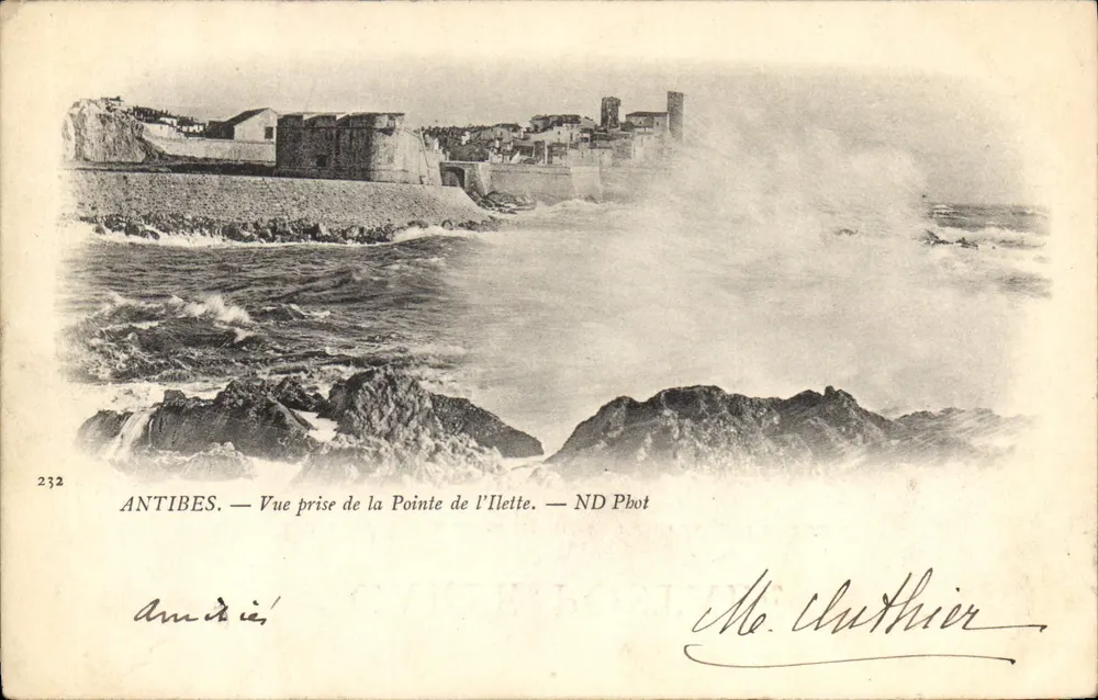 Antibes — Ansicht vom Pointe de l'Ilette — ND Phot - Vorderseite