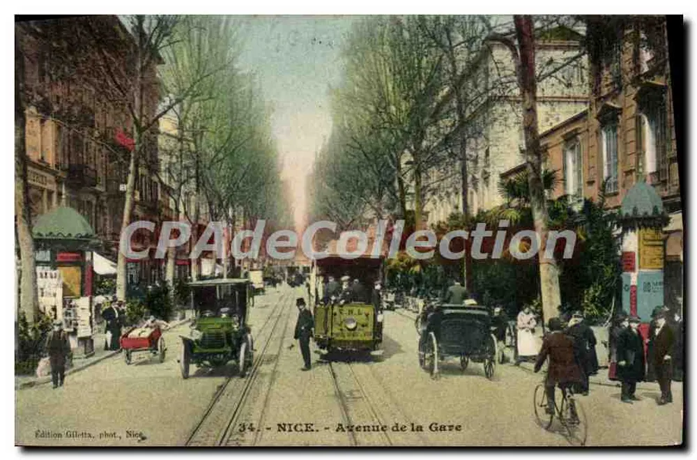 NICE - Avenida da Estação — Edição Gilletta, fot. Nice, n°34 - Frente