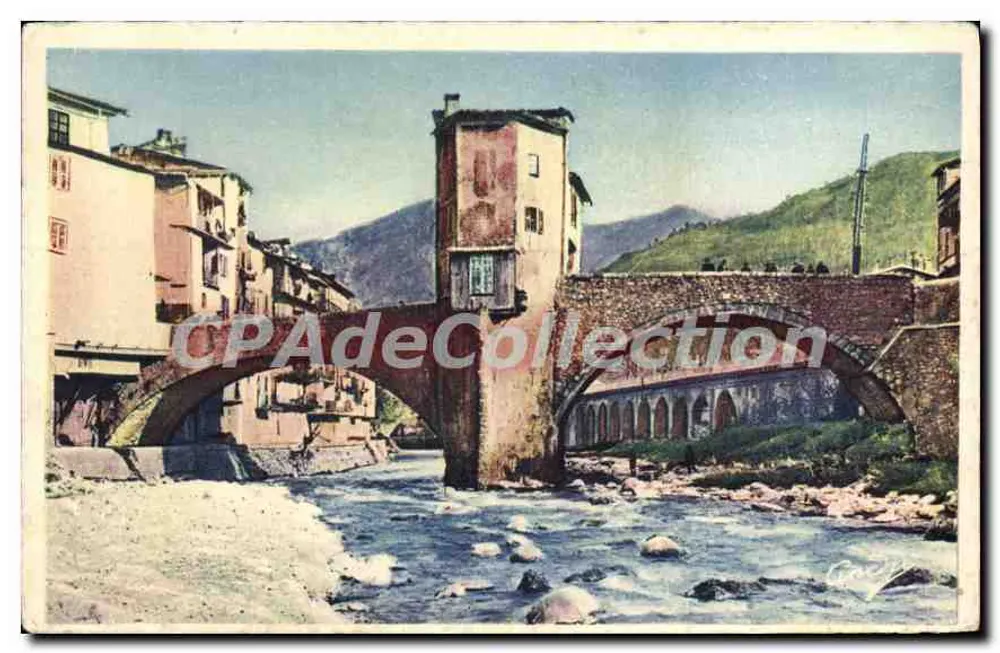 O antigo ponte de Sospel — Grenoble — C.A.D.S.E. Cour Berriat - Frente