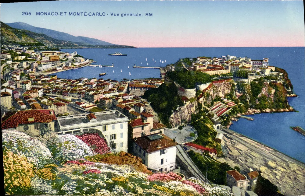 Monaco e Monte-Carlo — Vista geral — RM, n°265 - Frente