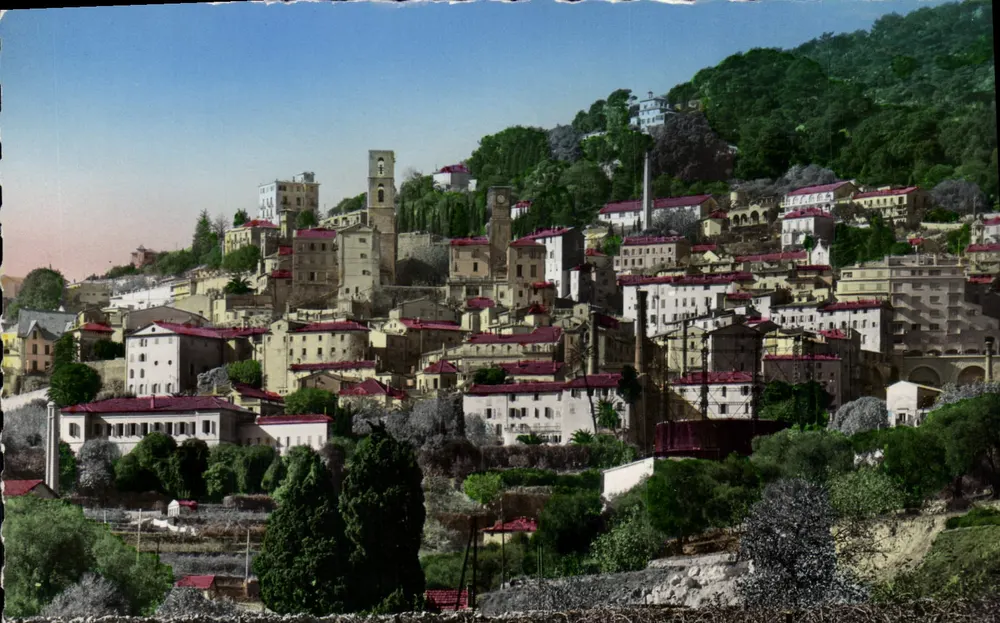 Grasse — Vista geral do lado leste — Edições SEPT - Frente