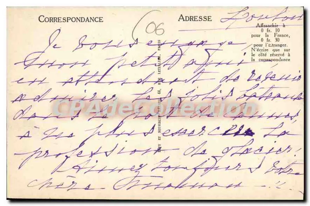 Cannes — O Porto — L'Estérel — The Harbour — The Estérel — LL — 192 - Verso