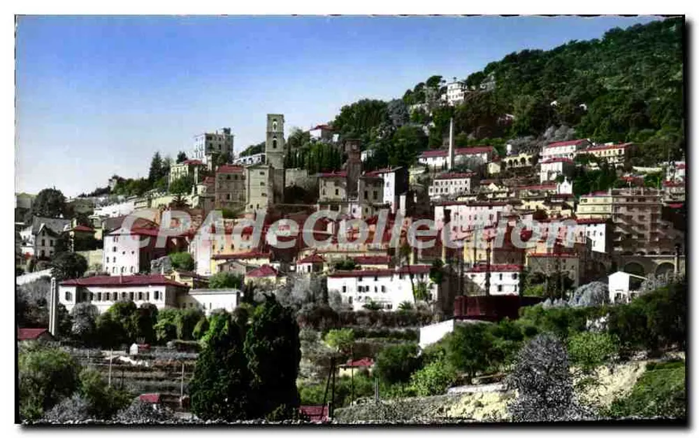 Grasse — Visão geral do lado leste — Edições S.E.P.T. - 75-44 - Frente