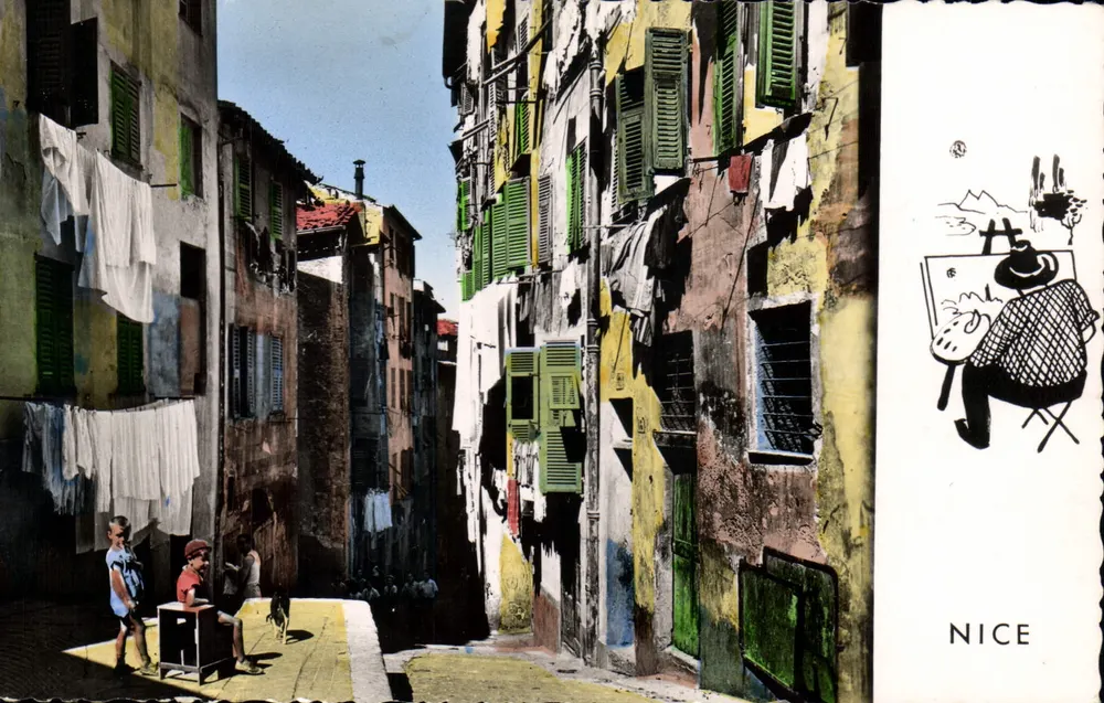 Ein Stück der Altstadt — Nice — Éditions Art Montluel - Vorderseite