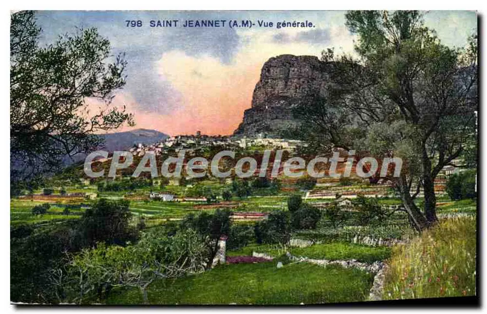 Saint Jeannet (A.M.) — Algemene uitzicht — onbekende uitgever, n° 798 - Voorkant
