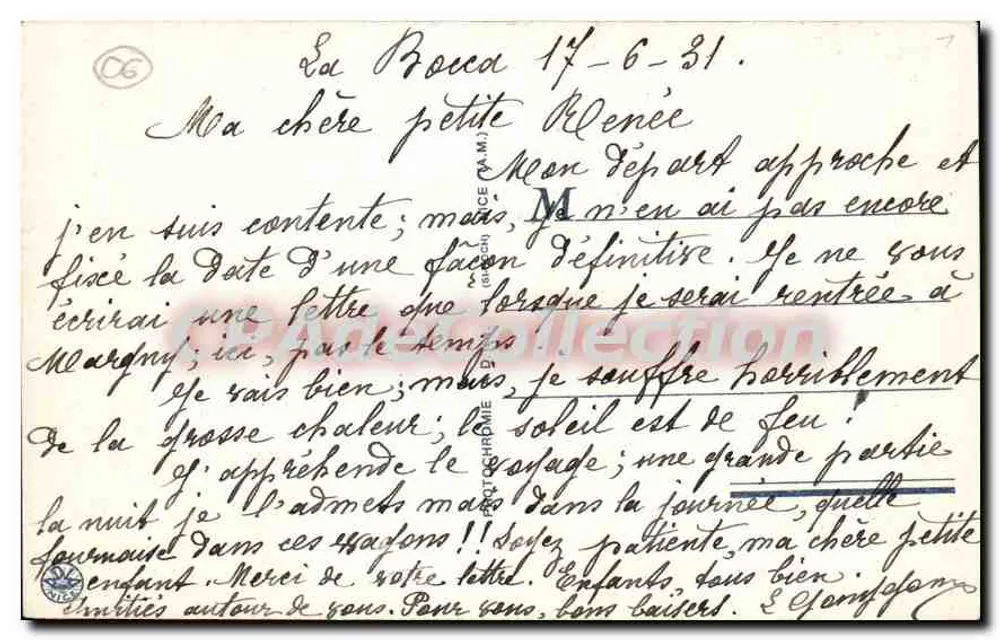 Saint Jeannet (A.M.) — Algemene uitzicht — onbekende uitgever, n° 798 - Achterkant