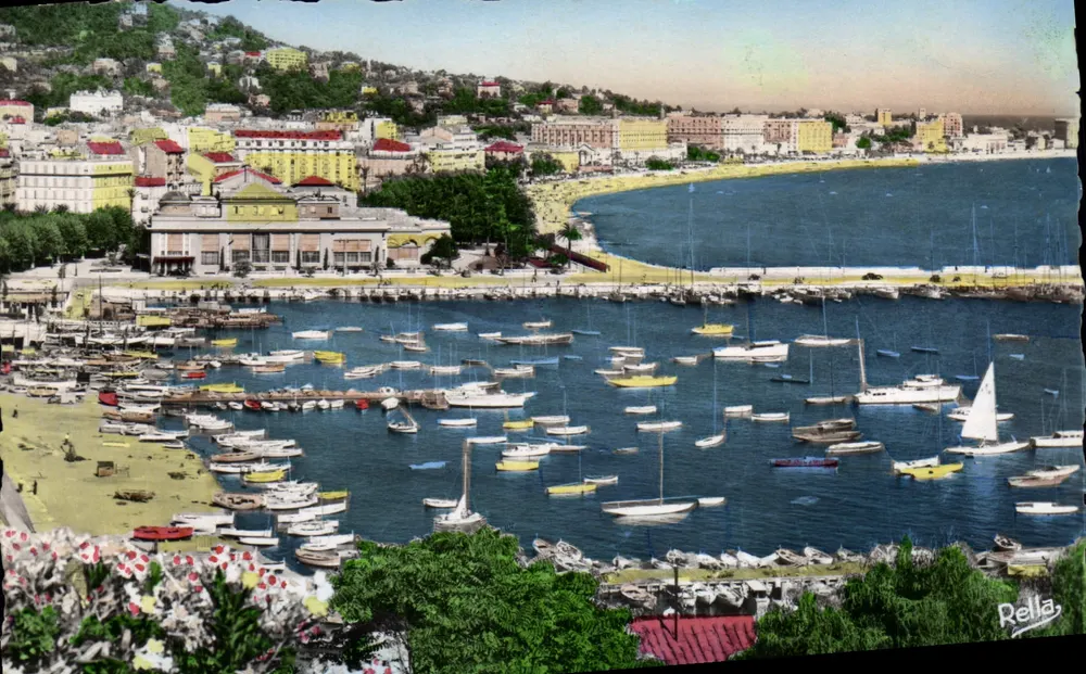 Cannes — Panoramablick vom Mont Chevalier — Editions RLI A-Nice - Vorderseite