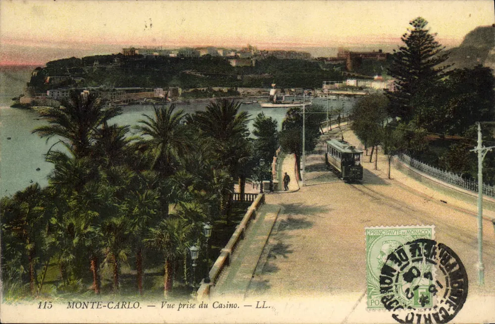Monte-Carlo — Aufnahme vom Casino — LL. — LL-Edition, n° 115 - Vorderseite