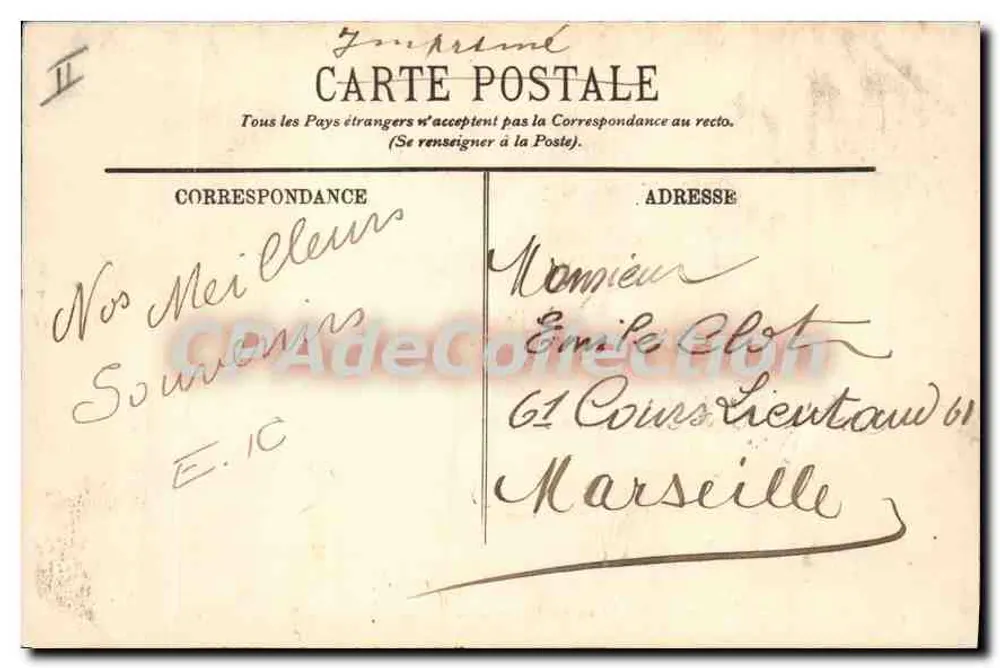 Monte-Carlo — Aufnahme vom Casino — LL. — LL-Edition, n° 115 - Rückseite