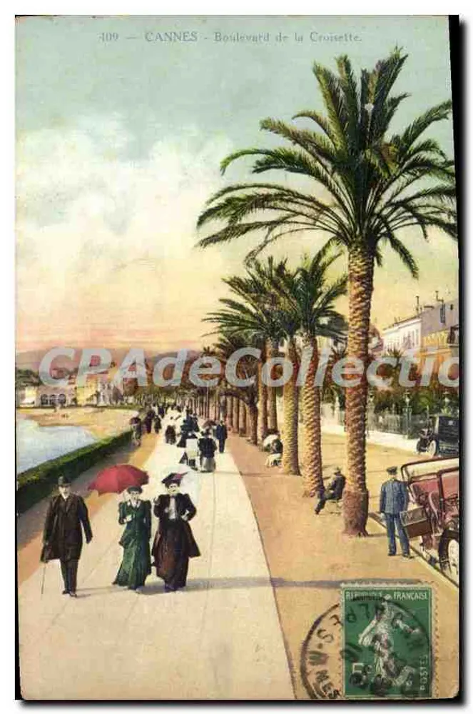 CANNES - Boulevard de la Croisette — Edição Béatta, n°109 - Frente