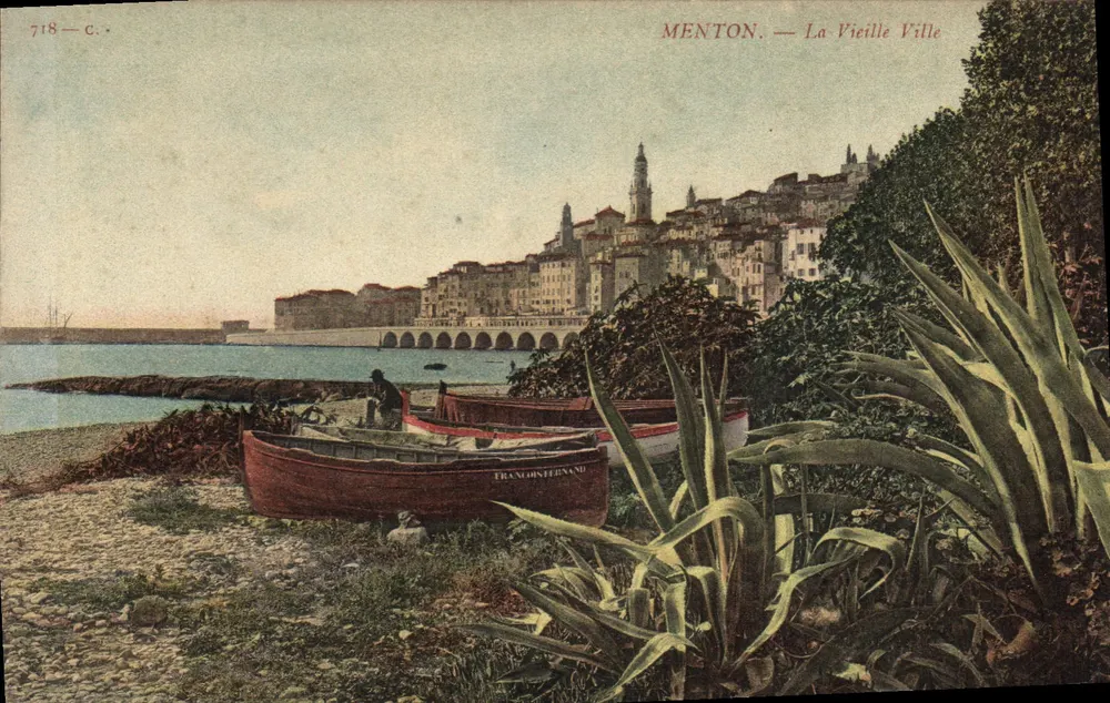 Menton — A Velha Cidade — Edição C. 718 - Frente