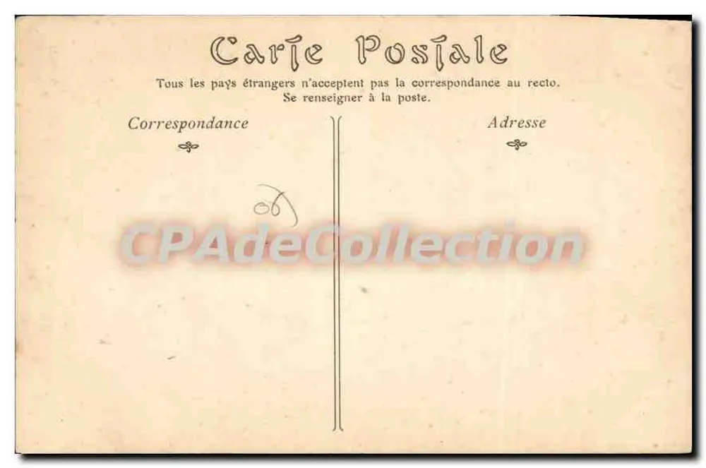 Menton — A Velha Cidade — Edição C. 718 - Verso