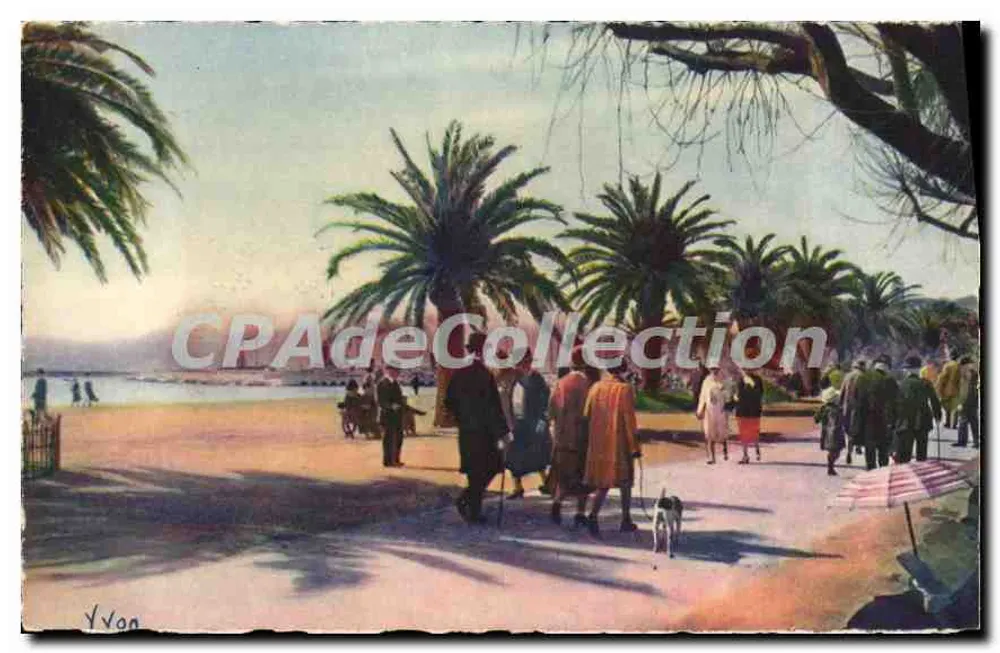 Cannes — Promenade de la Croisette — Éditions d'Art Yvon - Vorderseite