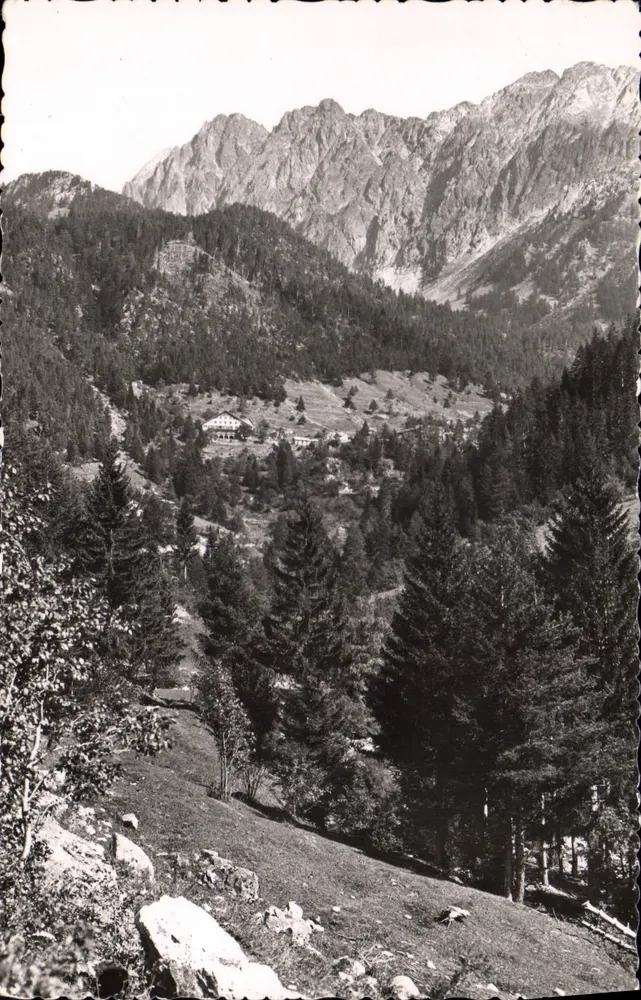 St-Martin-Vésubie — Tal und das Hotel du Boréon — Sammlung R. TORDO - Vorderseite