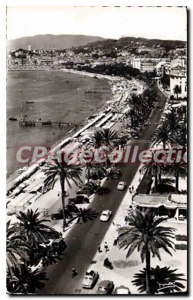 Cannes - La Croisette — vista aérea — Les Editions Françaises, Reproduction Véritable - Frente