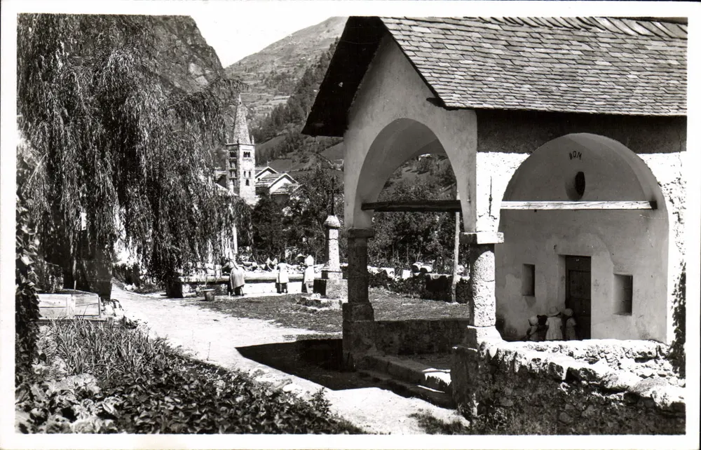 St Étienne-de-Tinée — Ansicht vom Kirchlein Saint-Roch — Edition Fabre - Vorderseite
